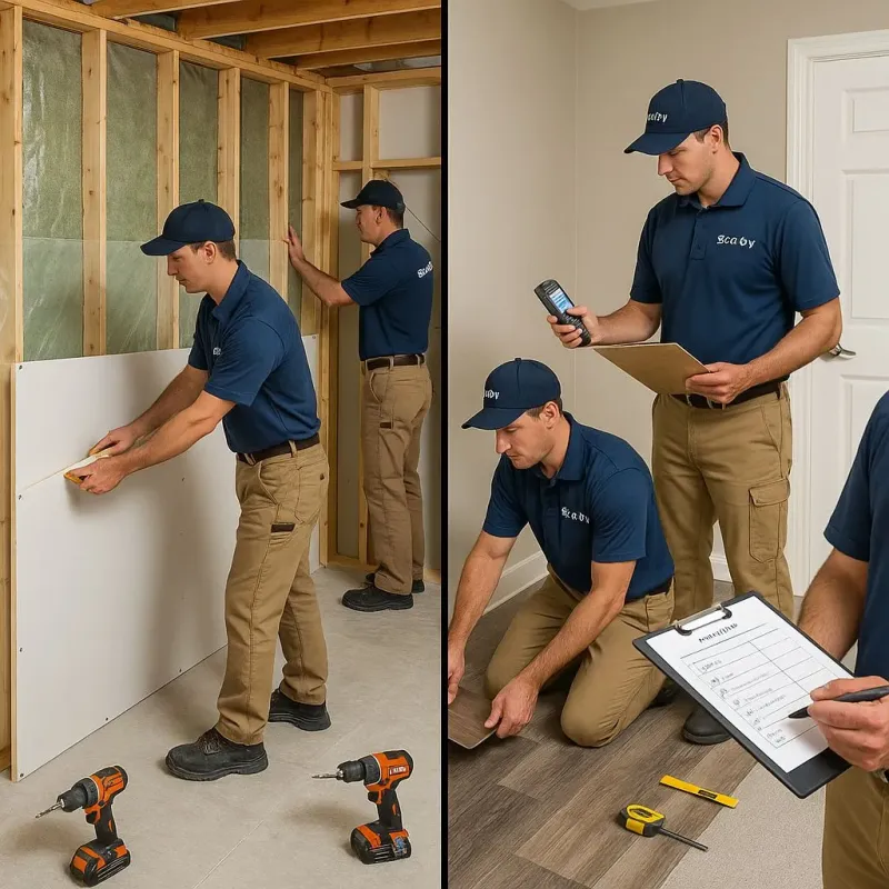 Repairs and Reconstruction process in Hoschton, GA