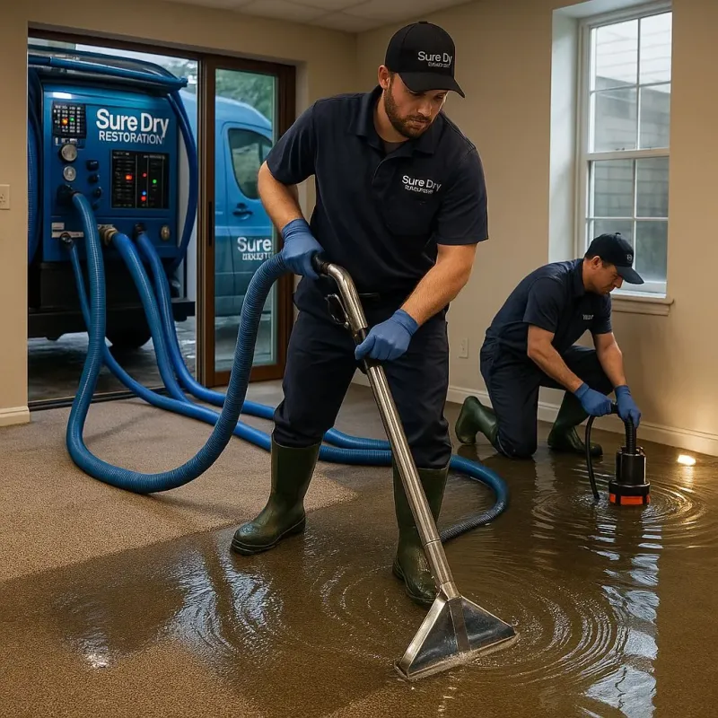 Water Extraction and Removal process in Hoschton, GA